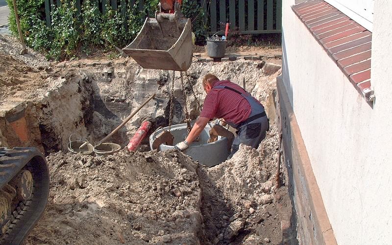 Die Abel Tiefbau GmbH im Einsatz